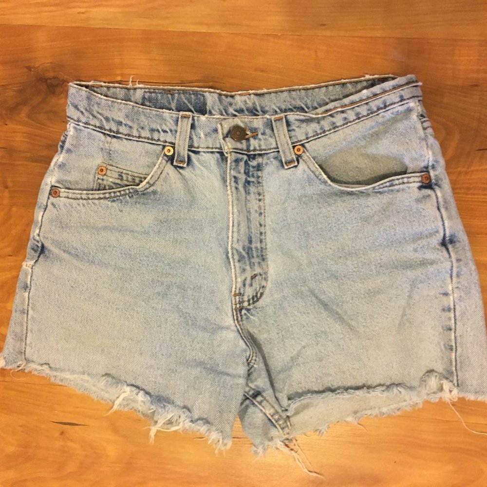 Vintage Levi's 501 high waisted shorts